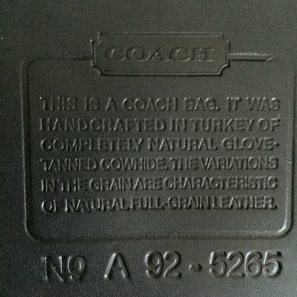 Coach Large Brief Case Tote - Picture 6 of 16